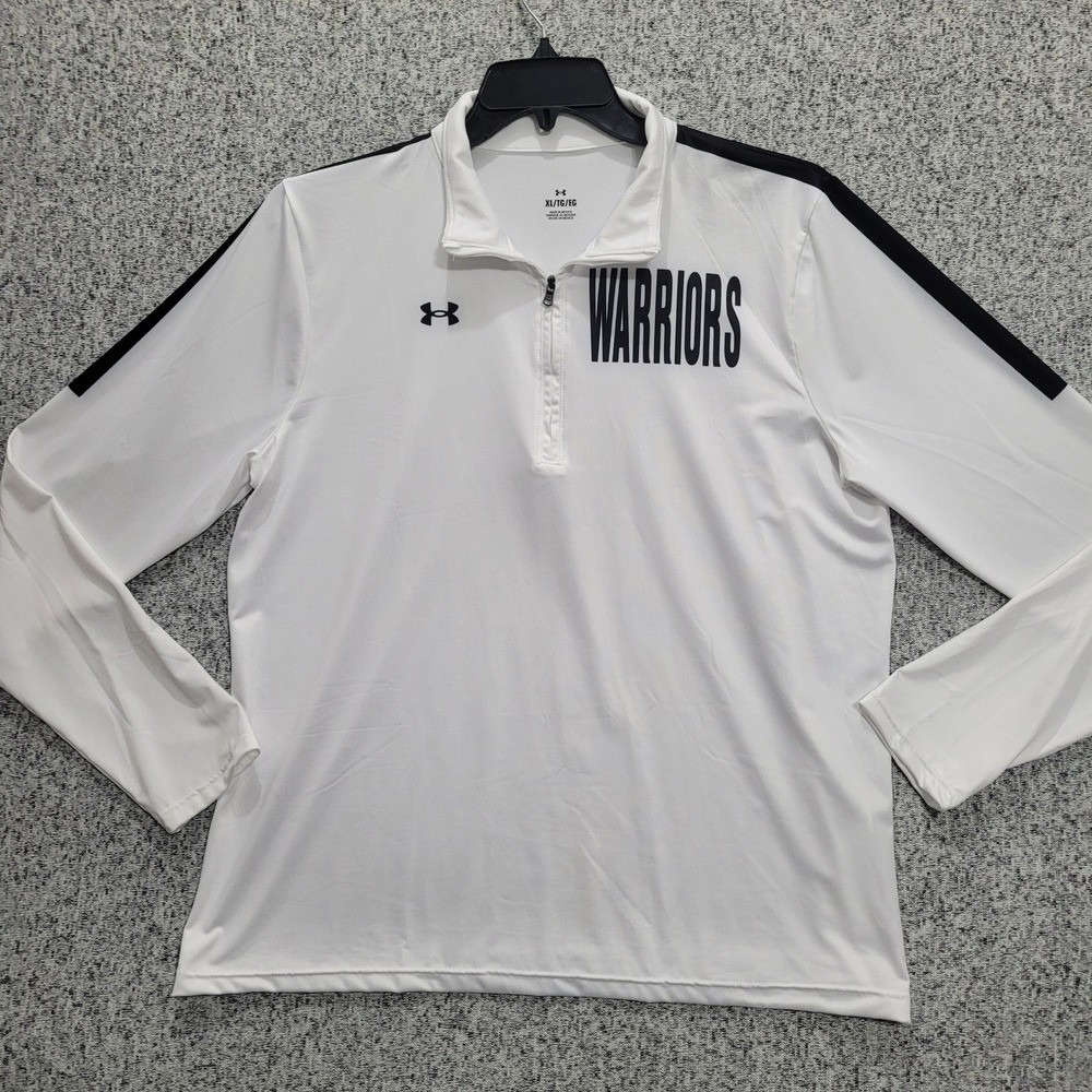 Under Armour Warriors White Quarter Zip Women's XL UJGHZLW Performance Top